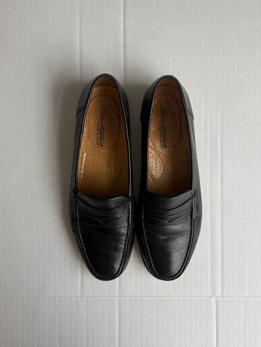 Santoni Addison Penny Loafers